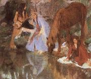 Edgar Degas Mlle Eugenie Fiocre in the Ballet oil painting